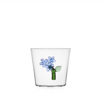 BOTANICA tumbler light blue flower