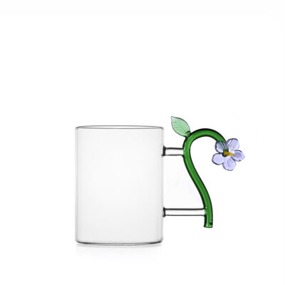 BOTANICA mug lilac flower