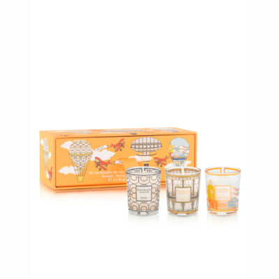 TRIO TRAVEL CANDLES БРЮССЕЛЬ-РОМА-À СЕН-ТРОПЕ