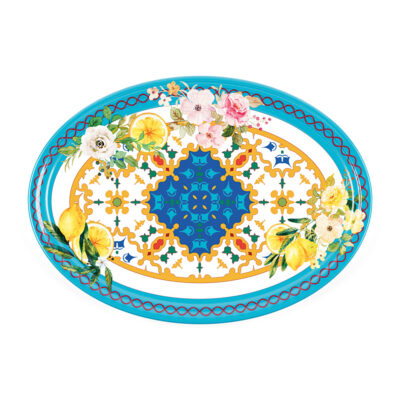 Овальне блюдо 50x36x3 см LEMON LINE