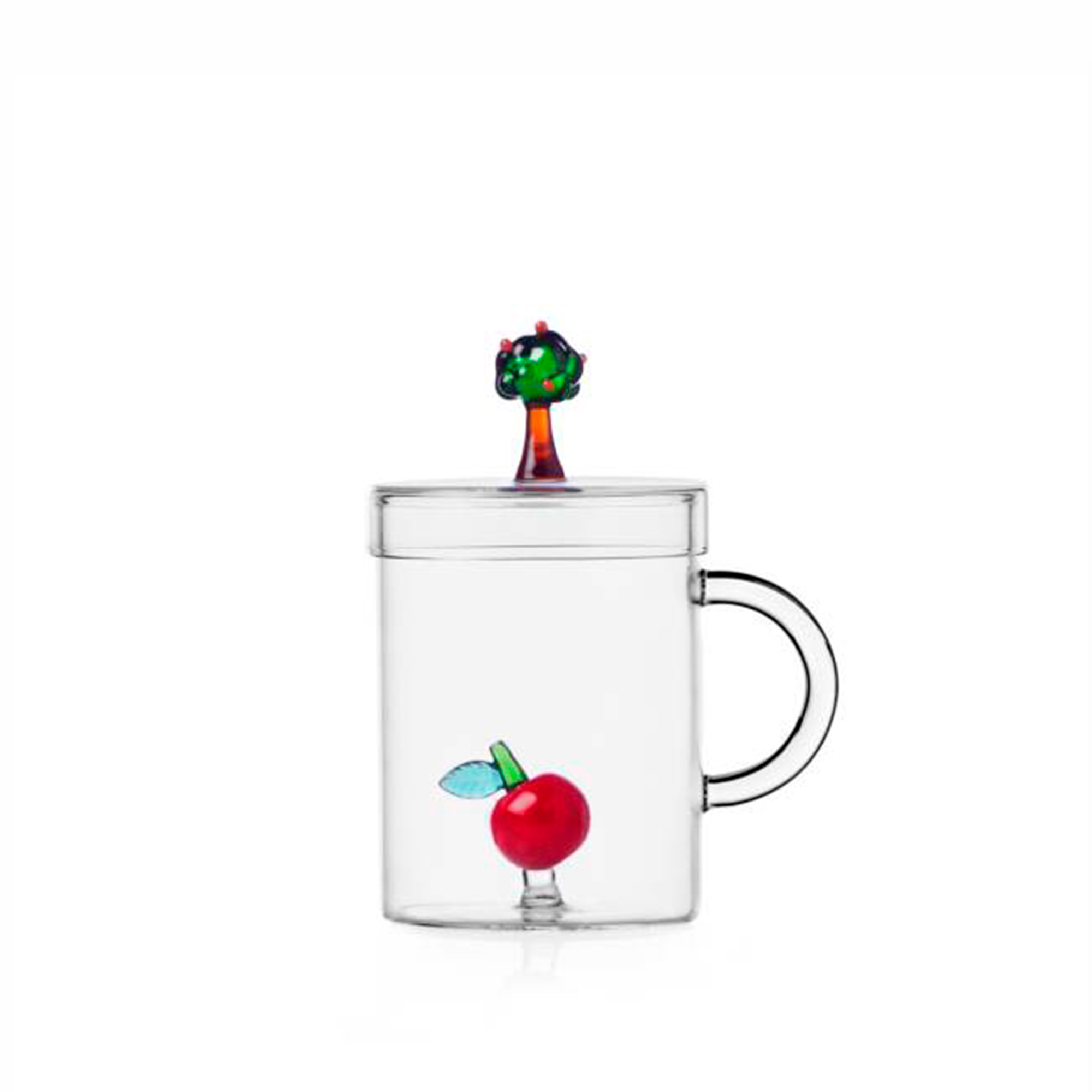 Кружка RED APPLE з кришкою яблуко-яблуневе дерево