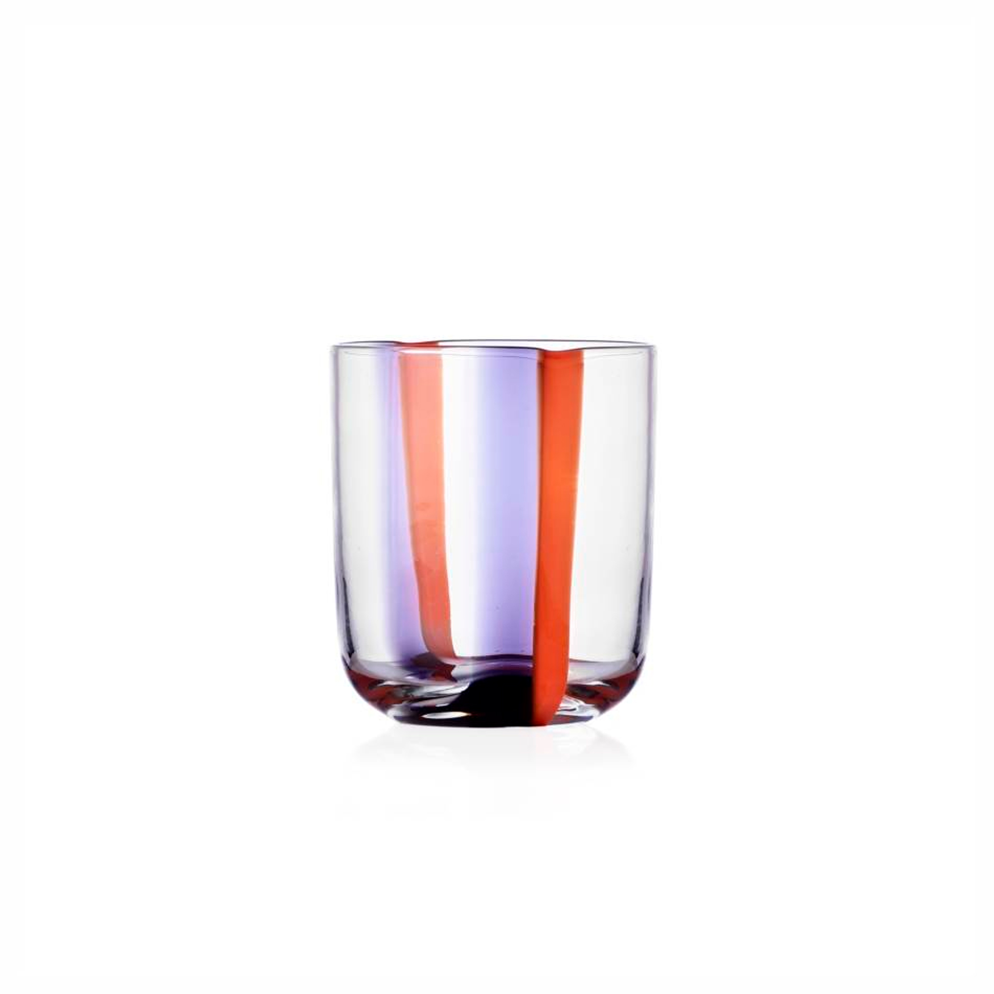 GESTI tumbler lilac-orange "U"