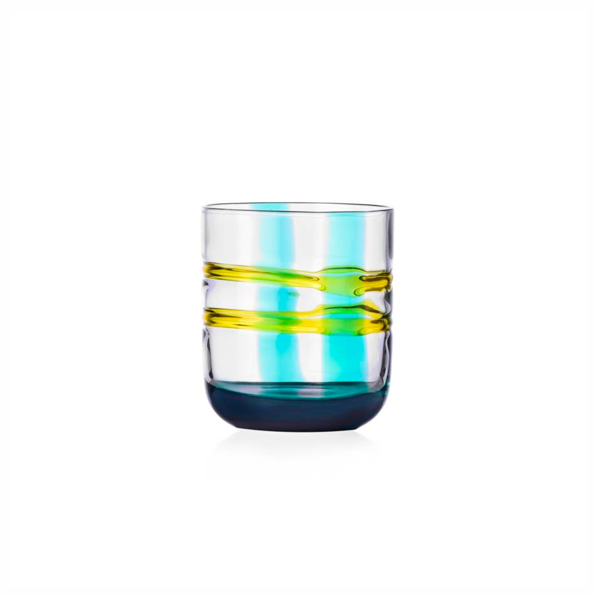 GESTI tumbler light turquoise-yellow