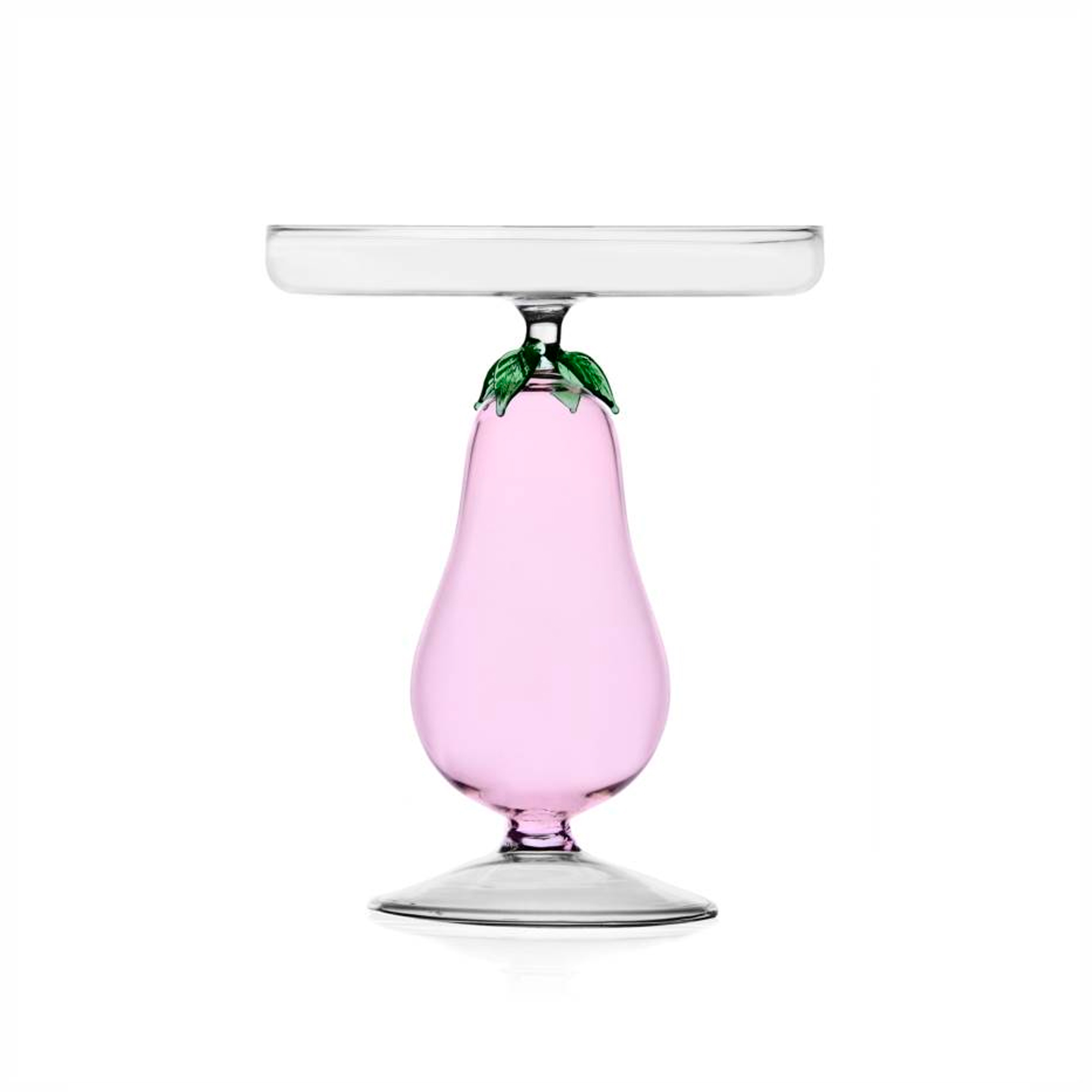 VEGETABLES footed plate eggplant