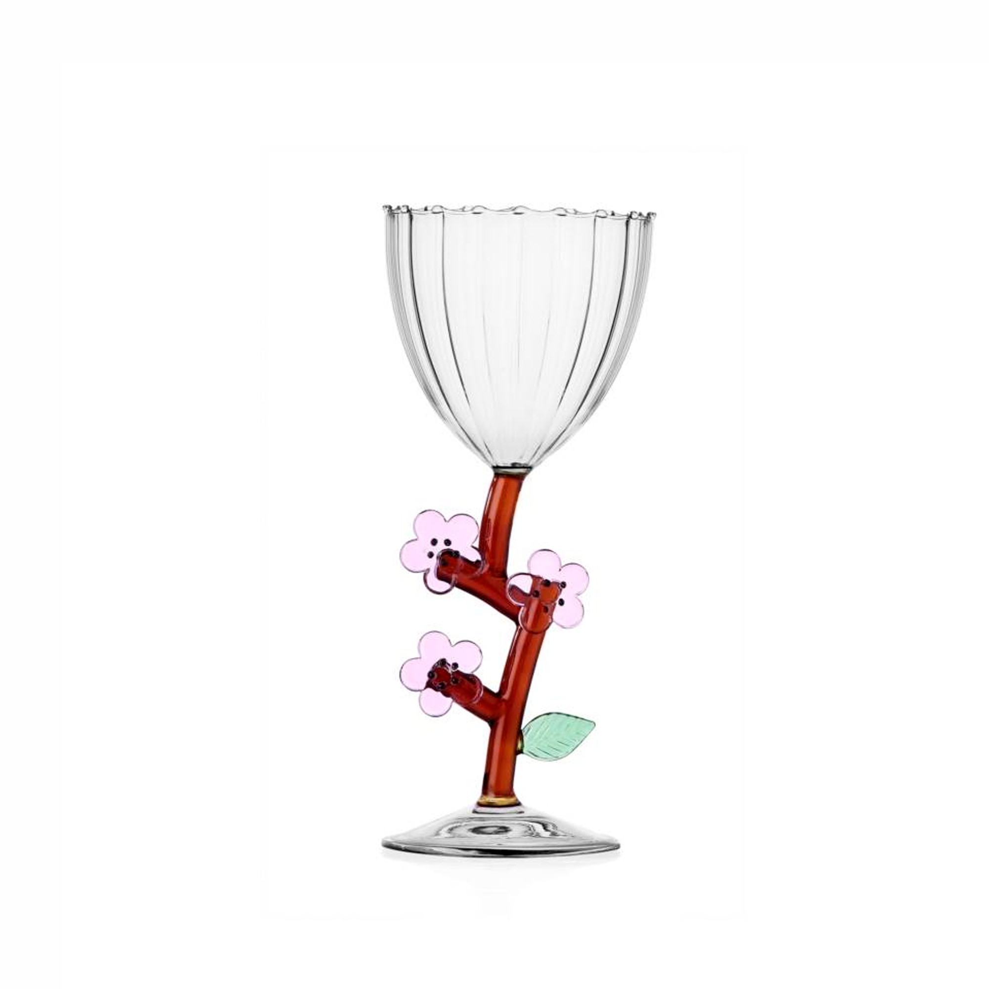 BOTANICA stemmed glass peach blossom