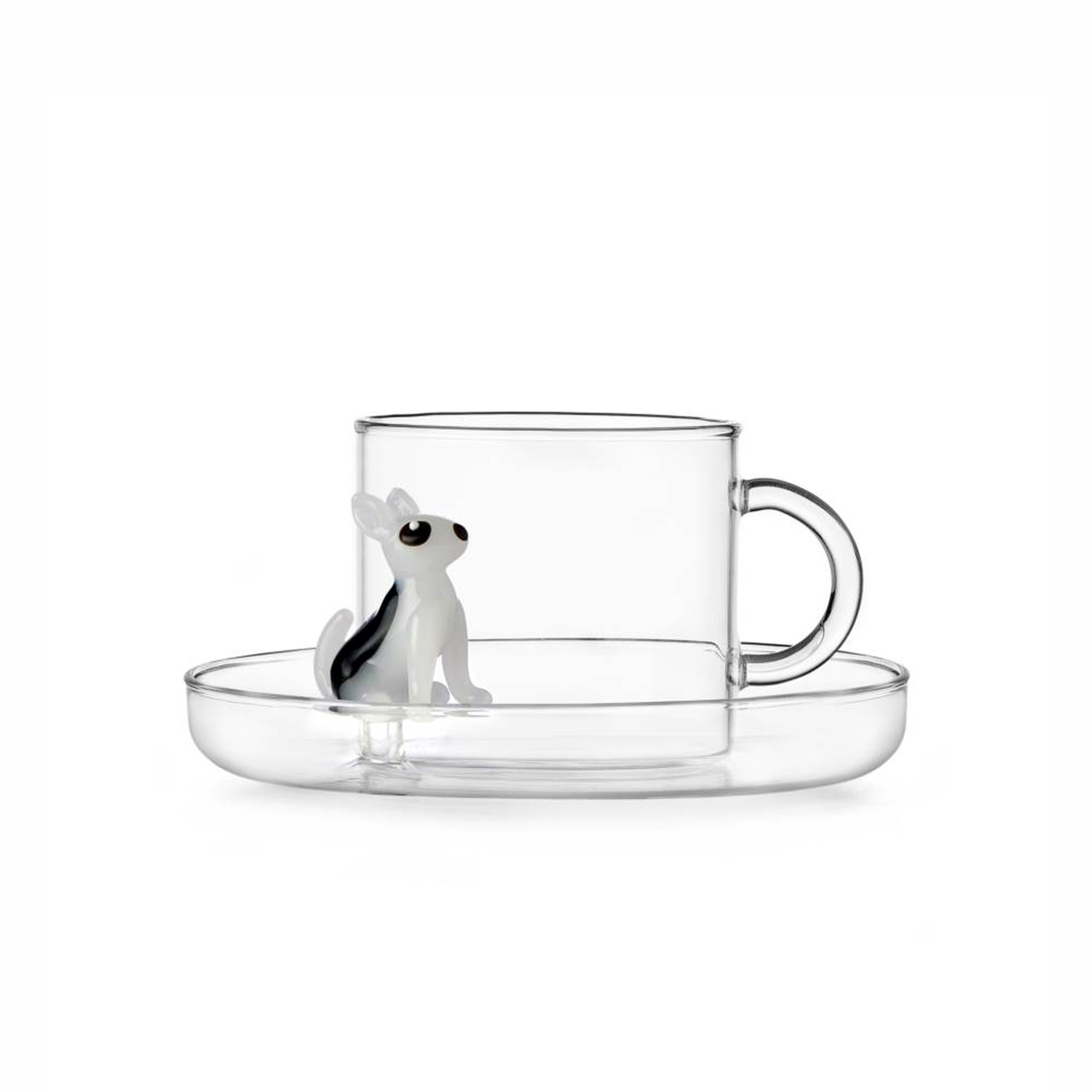 DOGS tea cup w/saucer Bull Terrier