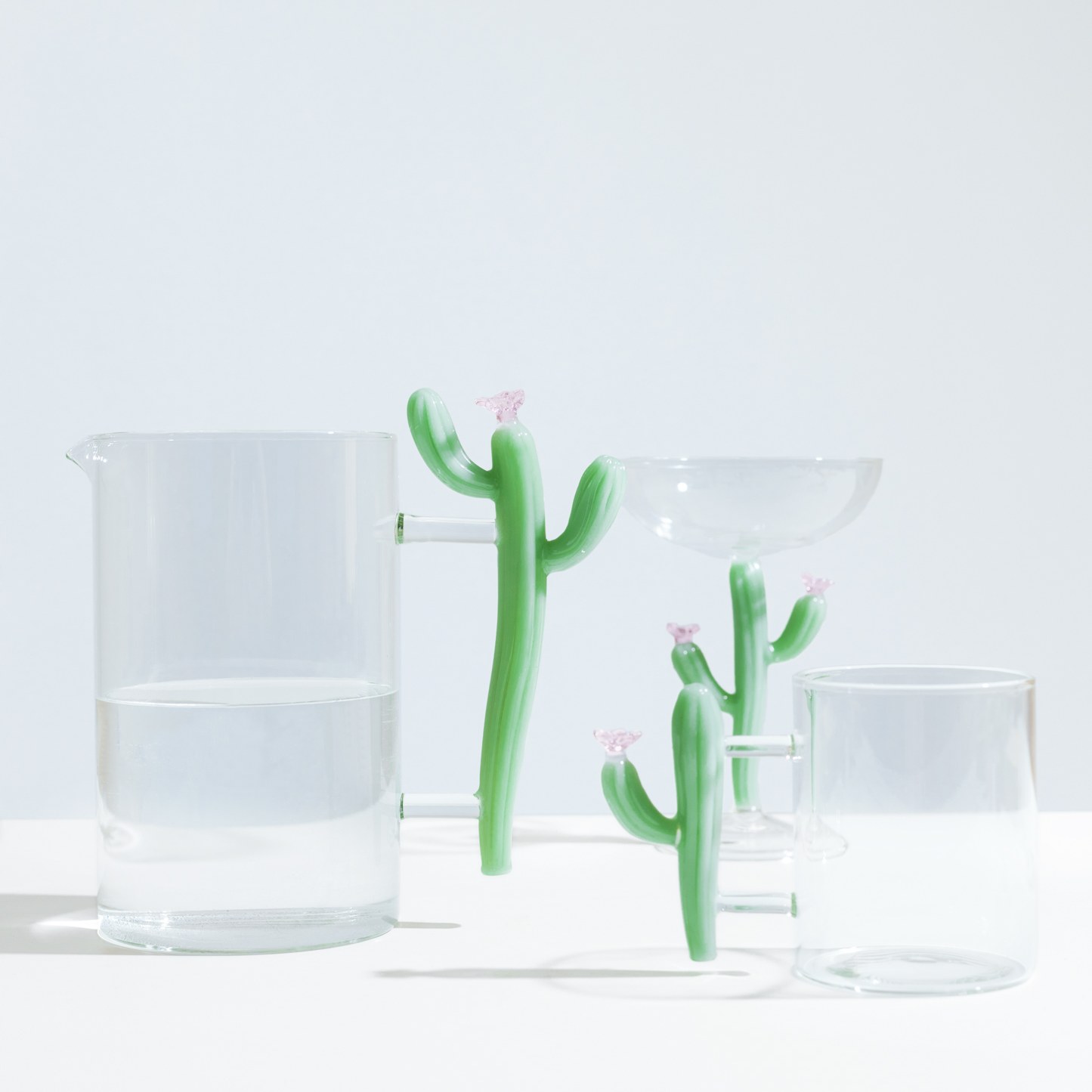 Ichendorf Келих для шампанського з матовим зеленим кактусом DESERT PLANTS