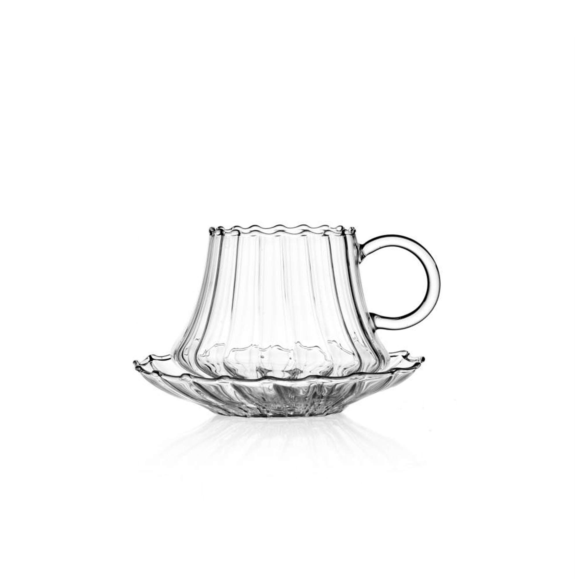 FOLK set tea cup w/saucer