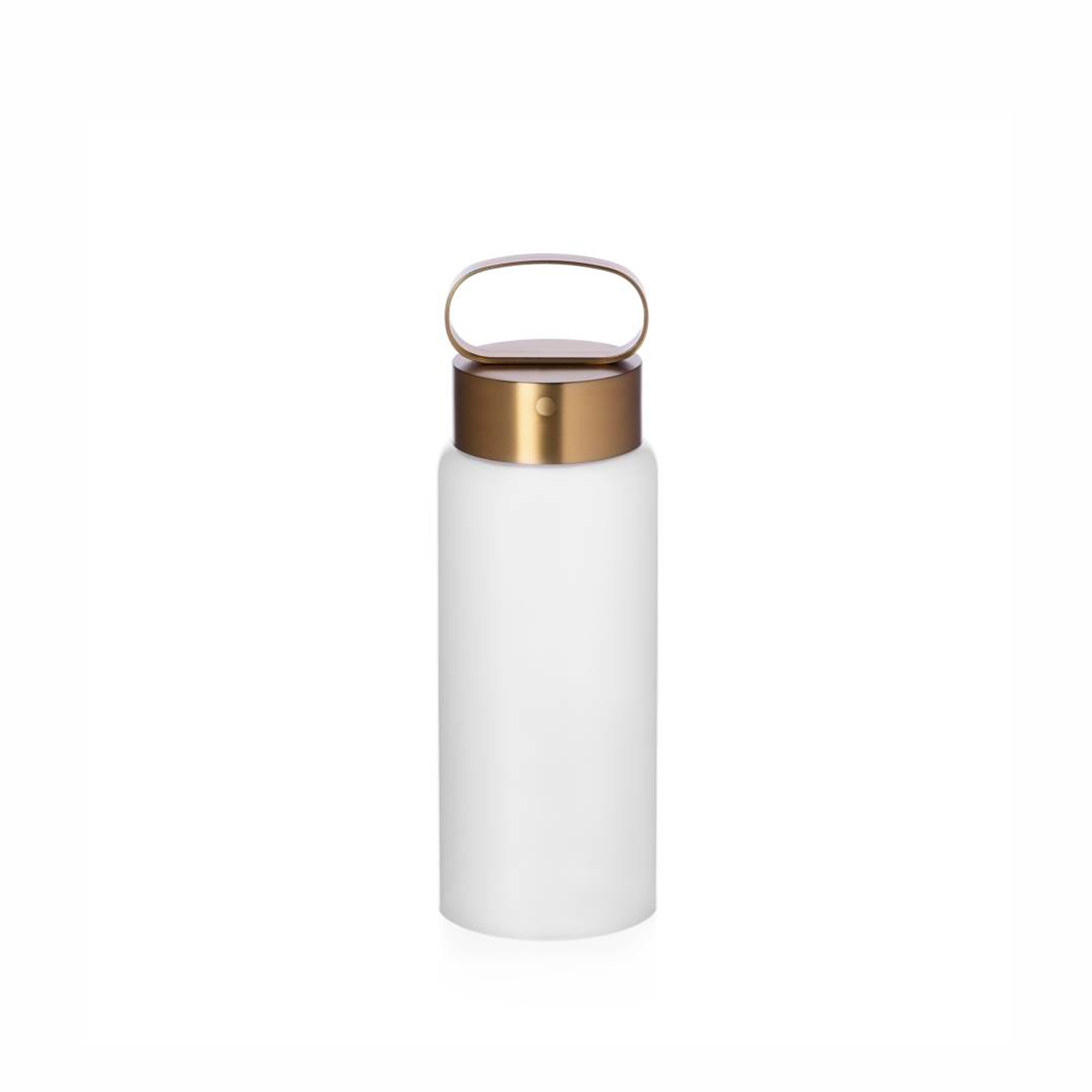 ANDON lamp white frosted glass-gold alum