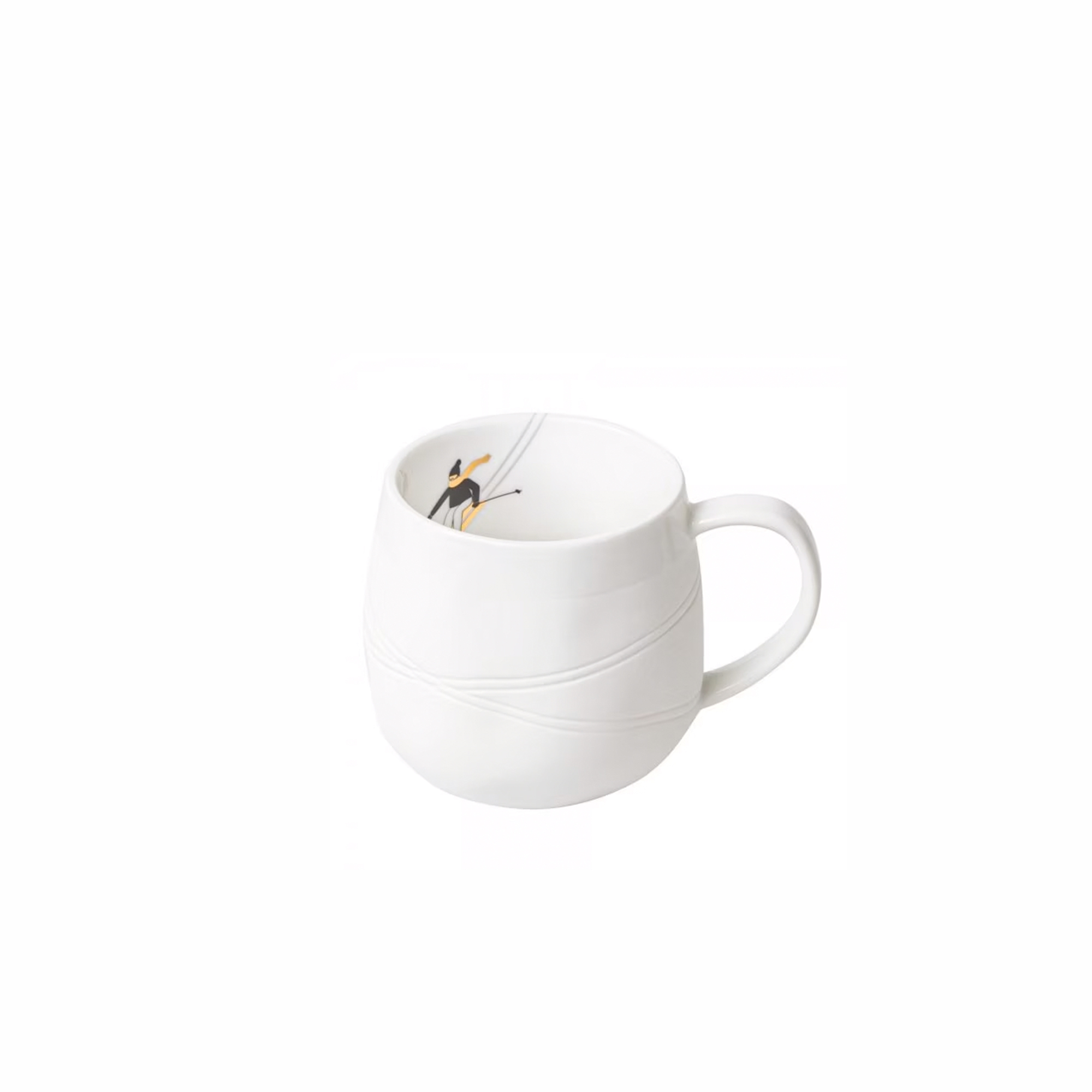 Чаша Cup skiing Dia: 7,5cm H:8cm