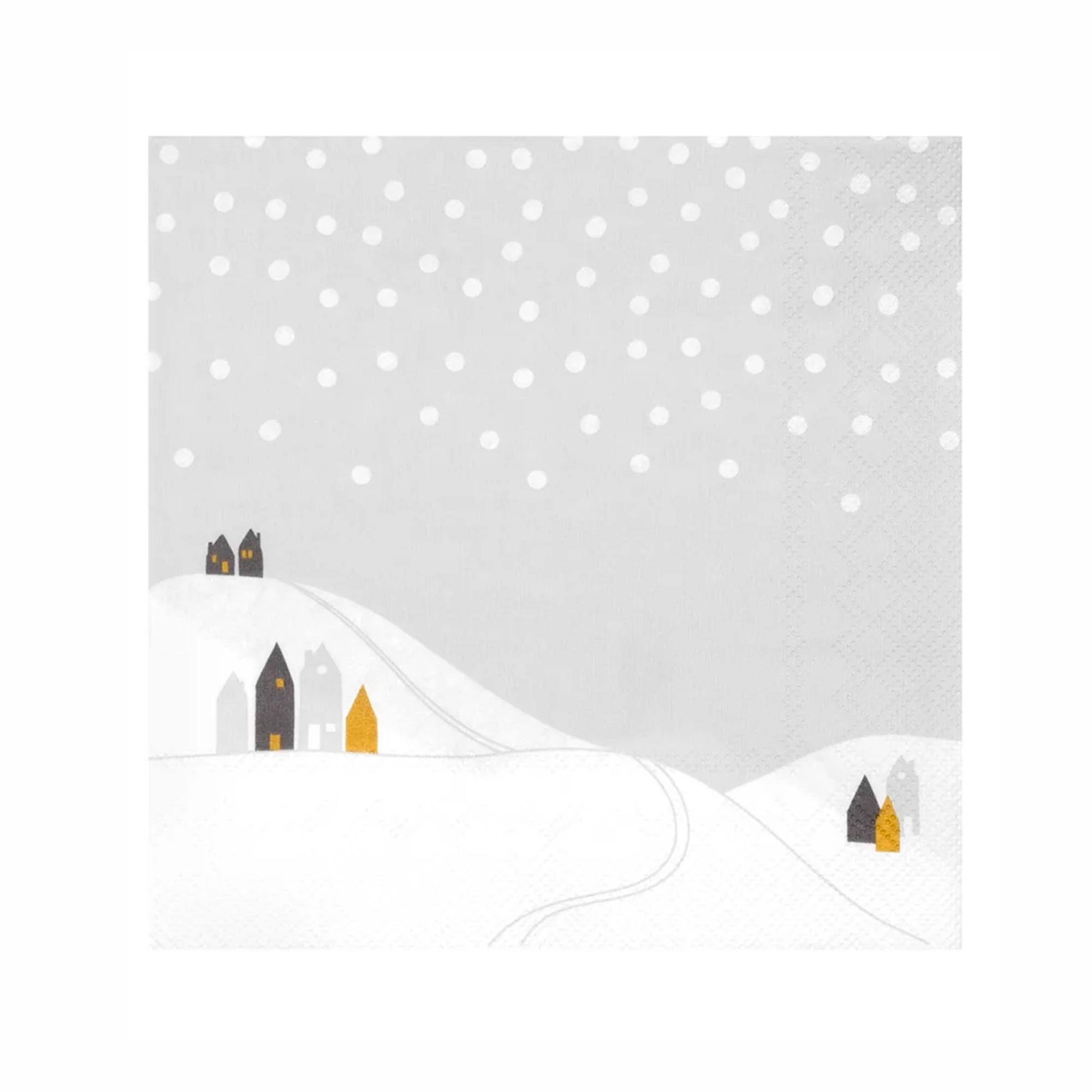 Серветка Napkin snowscape