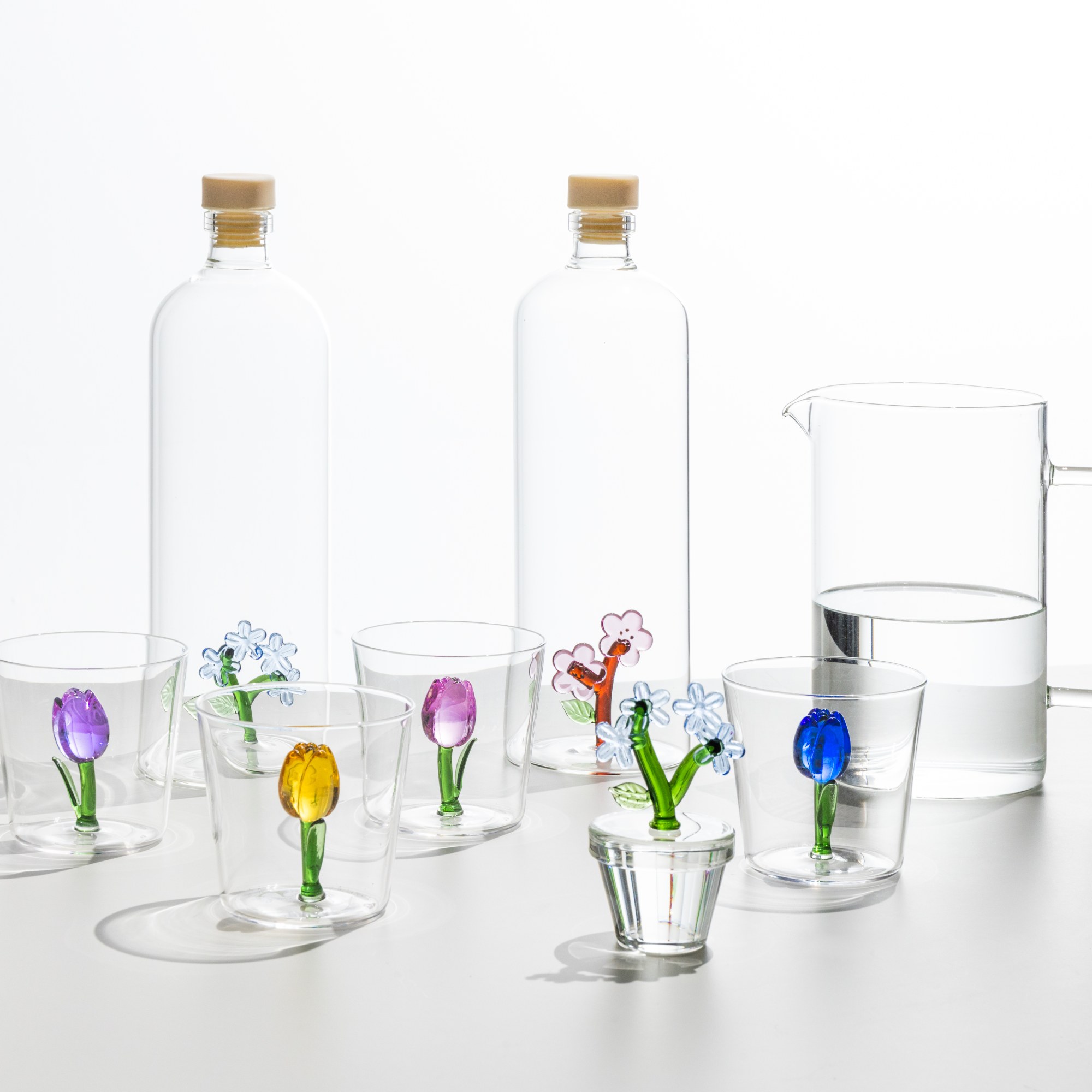 Ichendorf Склянка Рожевий тюльпан BOTANICA, 8 см