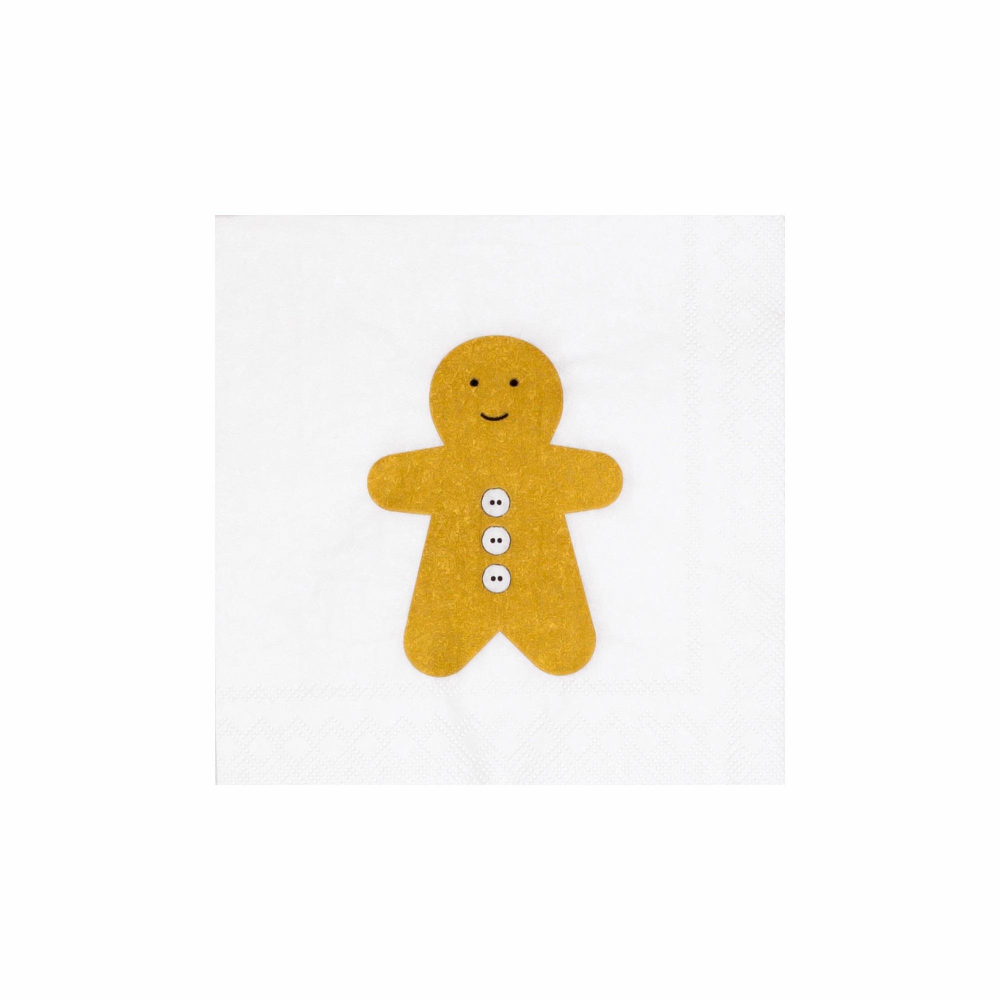 Коктейльні серветки Räder «Імбирний пряник» (Cocktail Napkins “Gingerbread Man”)