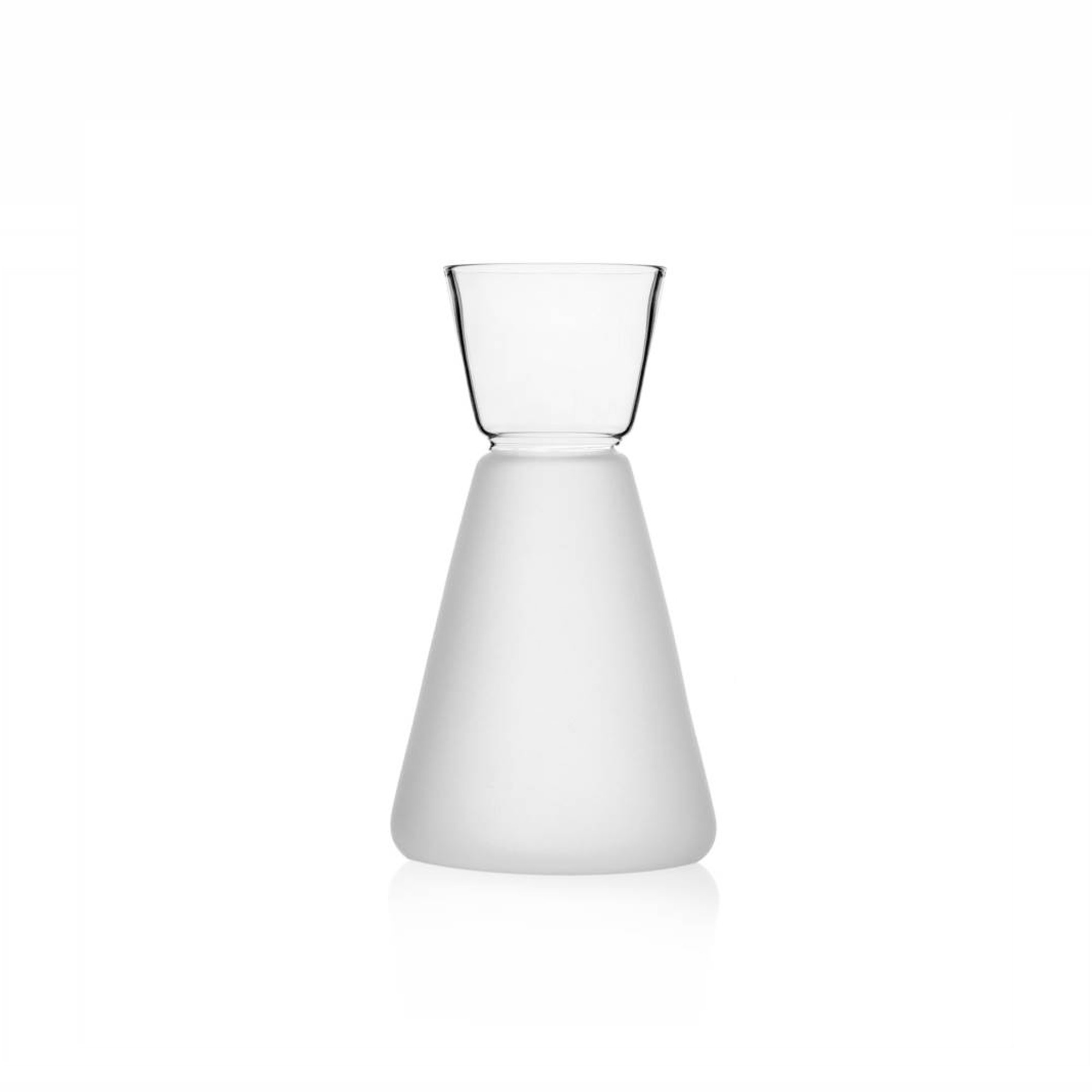 Глечик саке Ichendorf HIGH RISE sakÃ матовий прозорий  HIGH RISE sakÃ¨ jug frosted clear