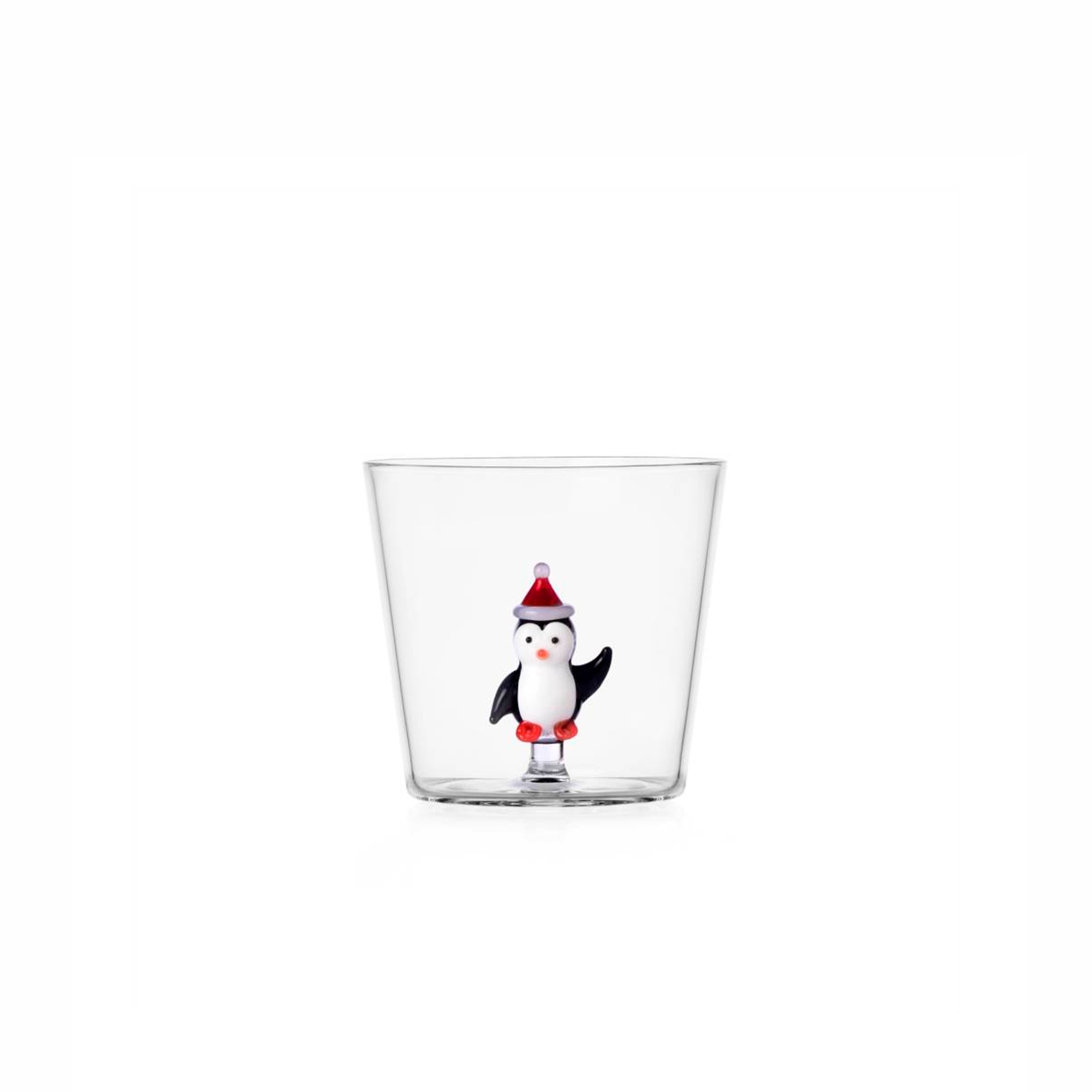 Склянка Ichendorf CHRISTMAS TALES пінгвін з різдвяною шапкою  CHRISTMAS TALES tumbler penguin w/xmas h