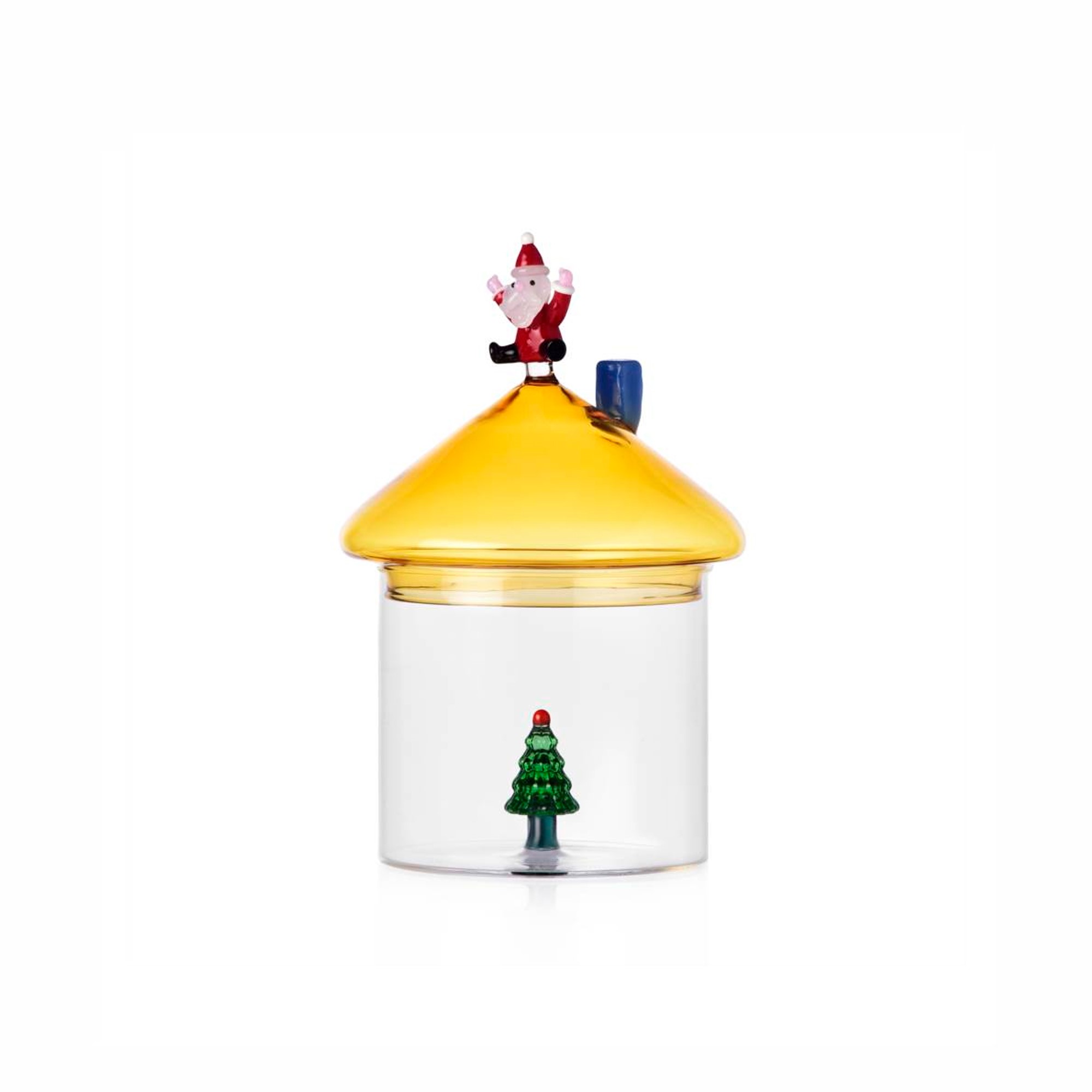 Коробка Ichendorf CHRISTMAS TALES стрибаючий Санта і ялинка  CHRISTMAS TALES box jumping Santa&xmas t