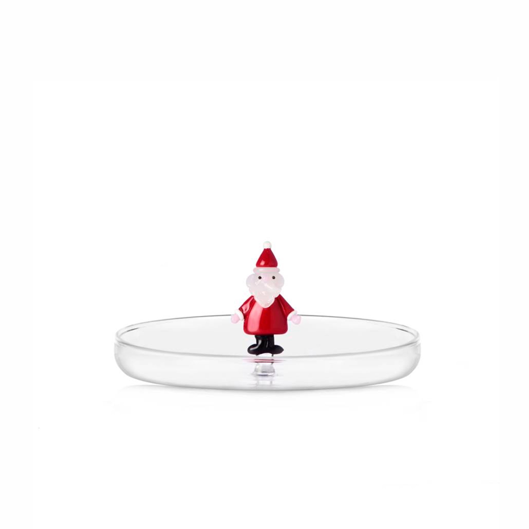 Блюдце Ichendorf CHRISTMAS TALES Санта Клаус  CHRISTMAS TALES saucer Santa Claus