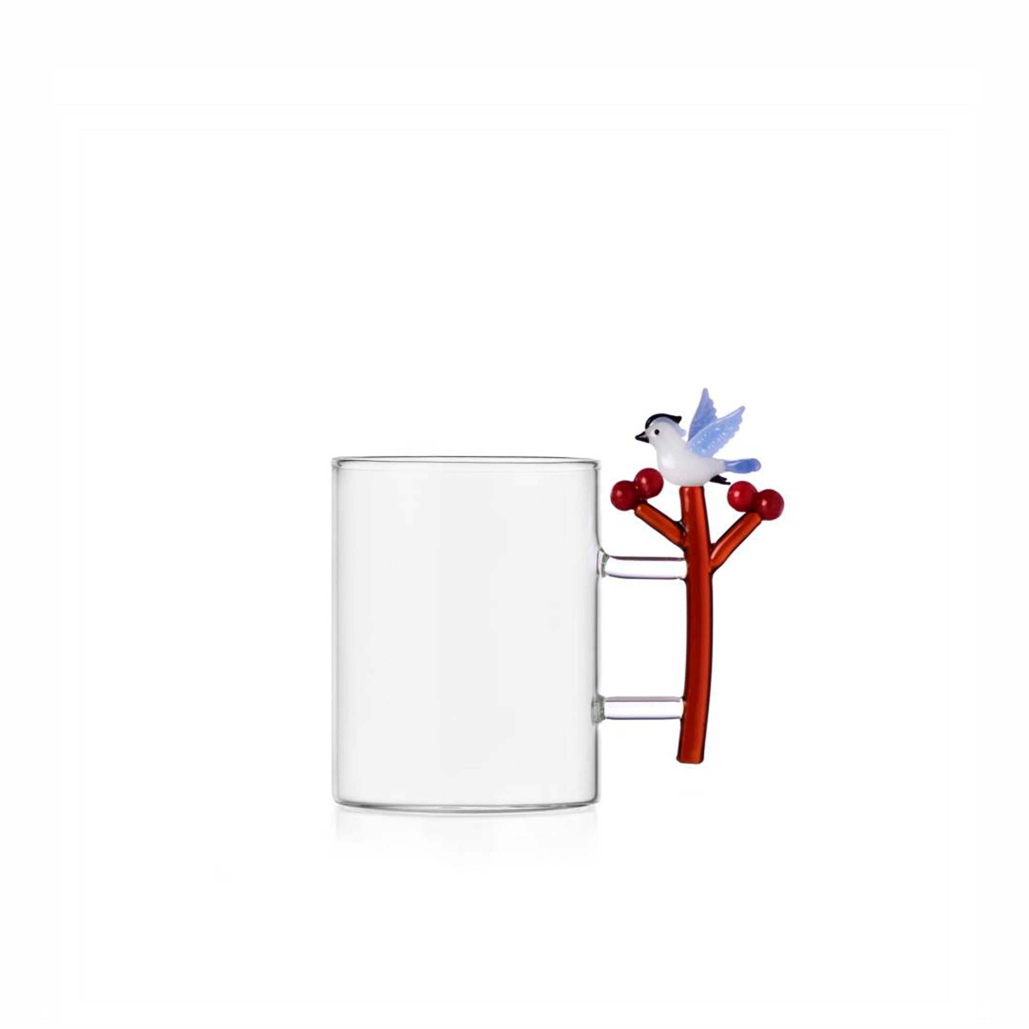 Кружка Ichendorf WOODLAND TALES ягоди і блакитна пташка  WOODLAND TALES mug berries&light blue bi