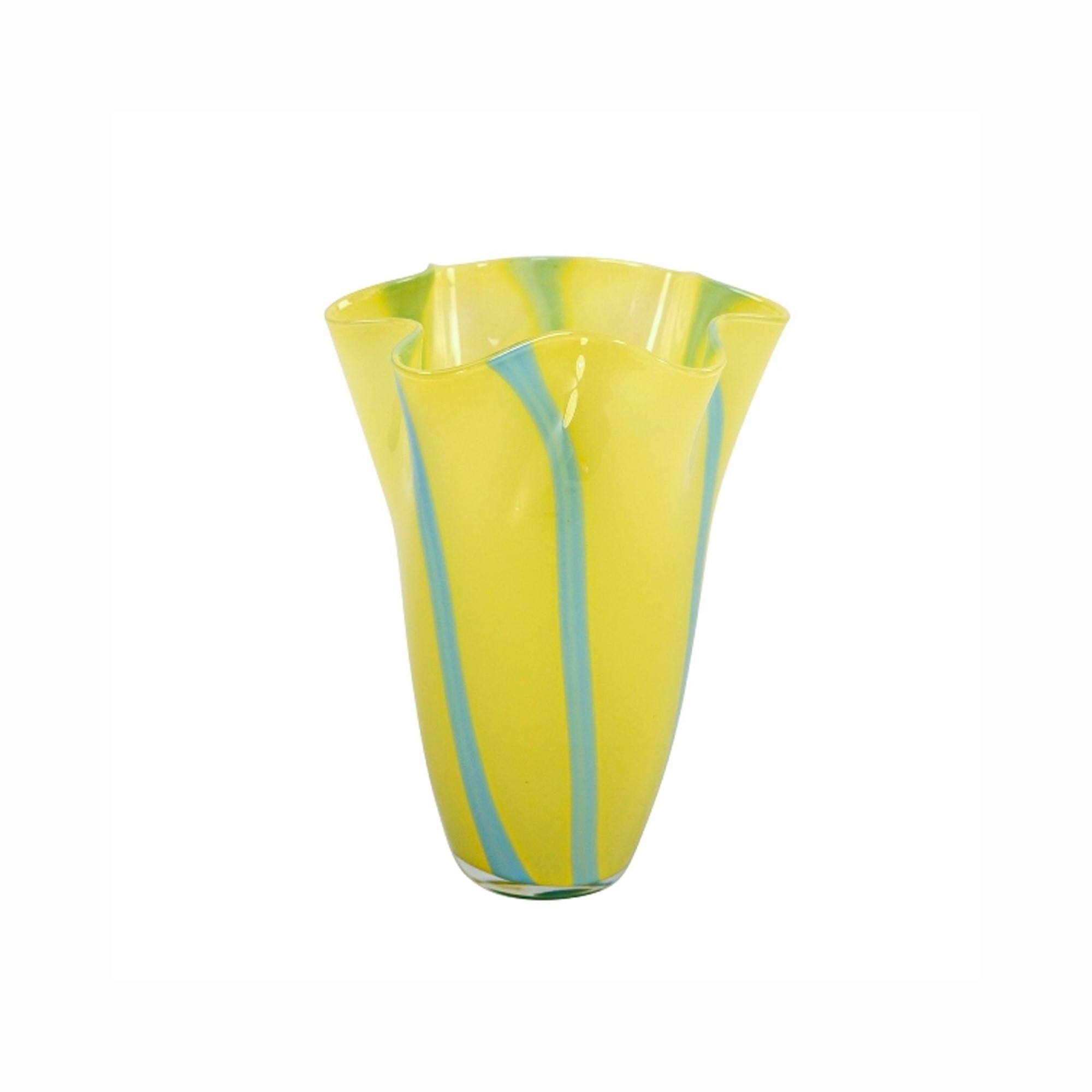 Ваза Werner Voß Blue-Yellow Stripes
