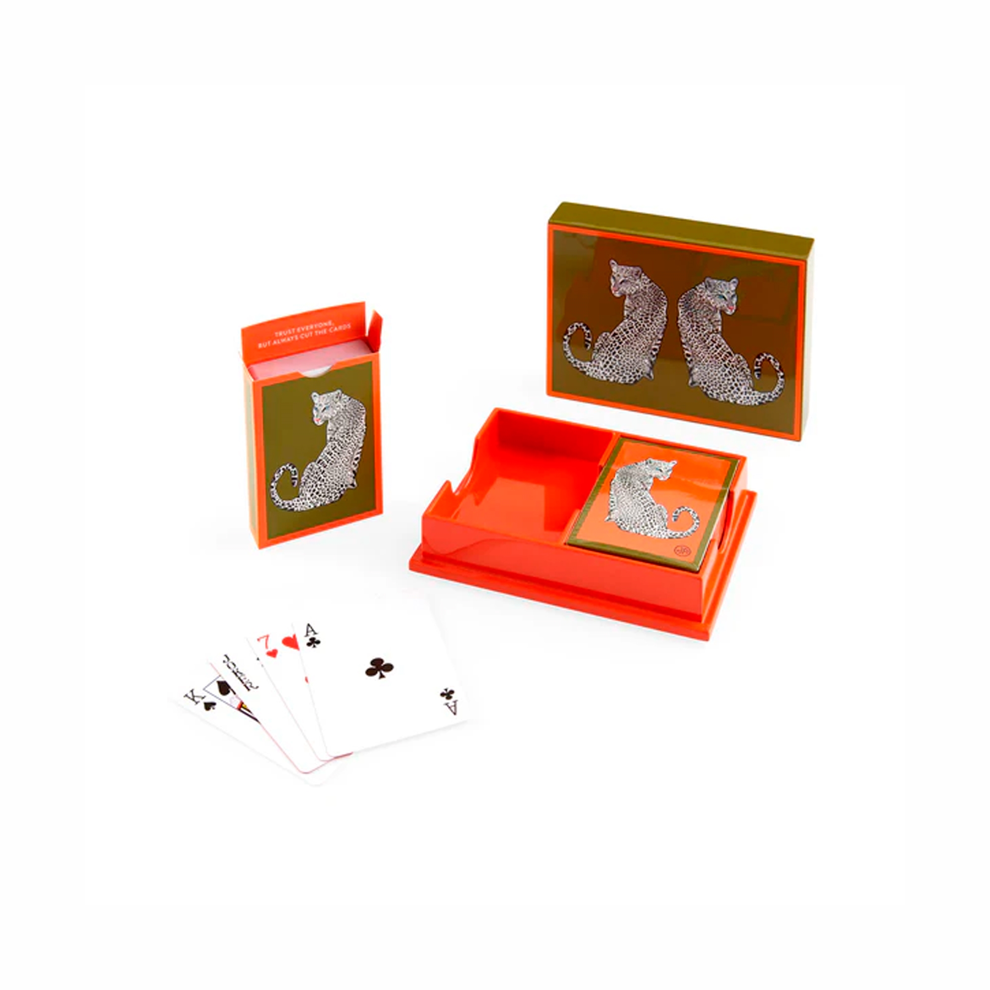 Набір карт Jonathan Adler “Leopard Lacquer Card Set”