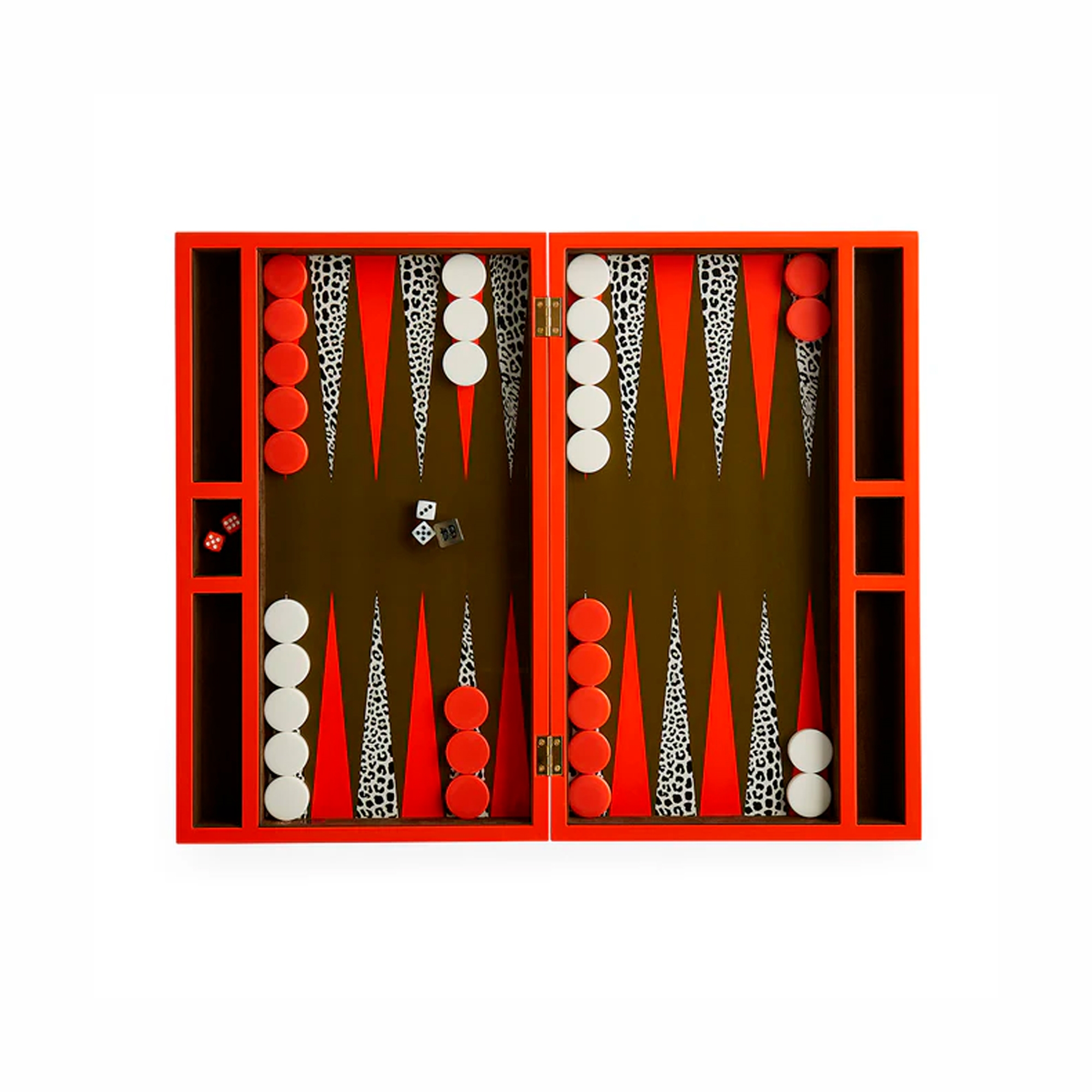 Нарды Jonathan Adler “Leopard Backgammon Set”