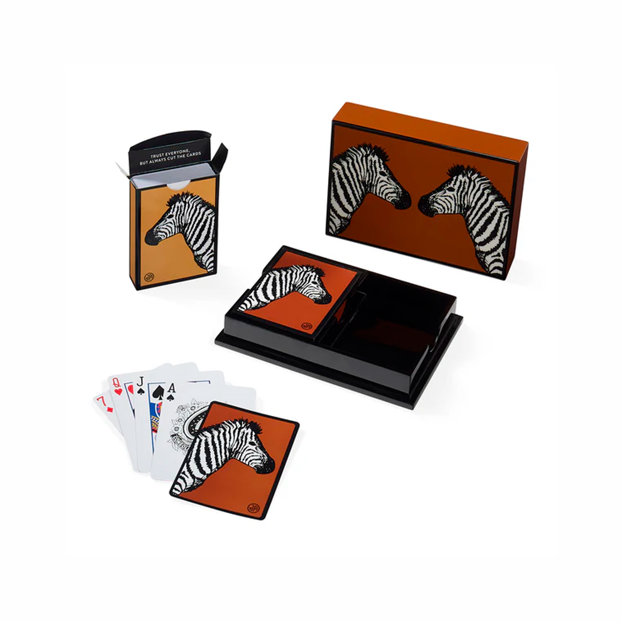 Набір карт Jonathan Adler “Zebras Lacquer Card Set”