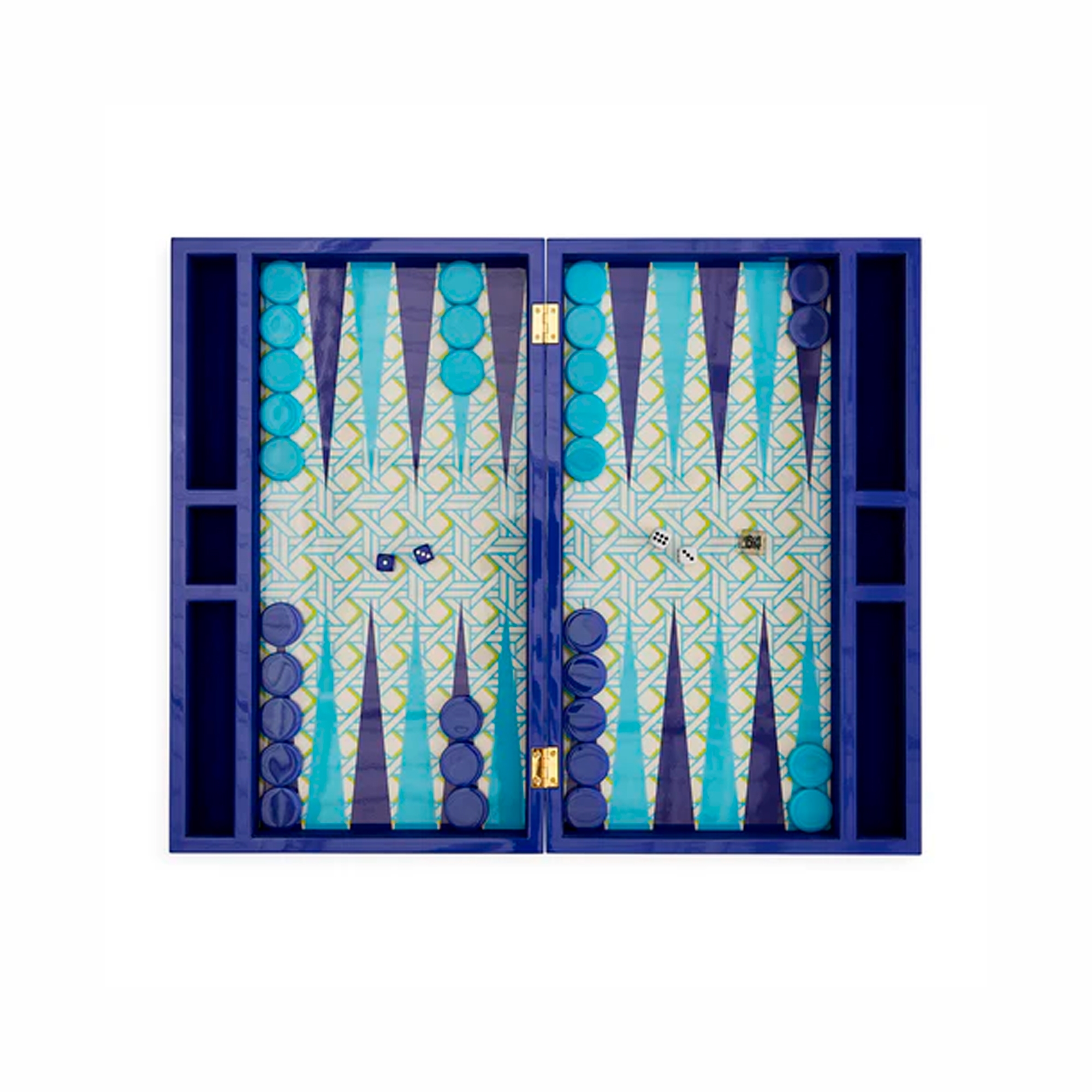 Нарди Jonathan Adler “Basketweave Backgammon Set”