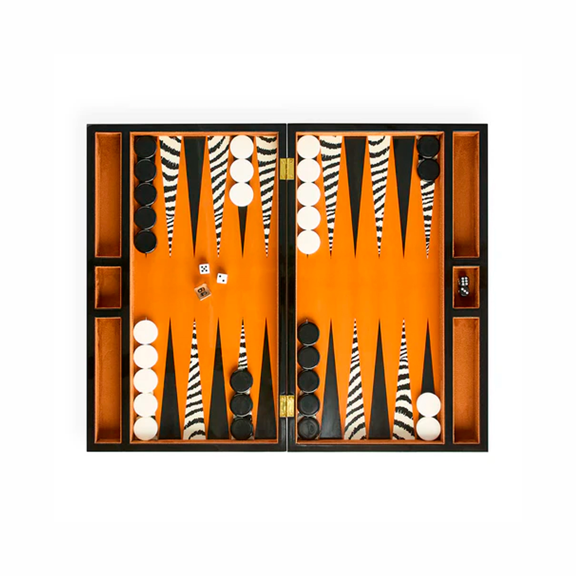 Нарди Jonathan Adler “Zebra Backgammon Set”