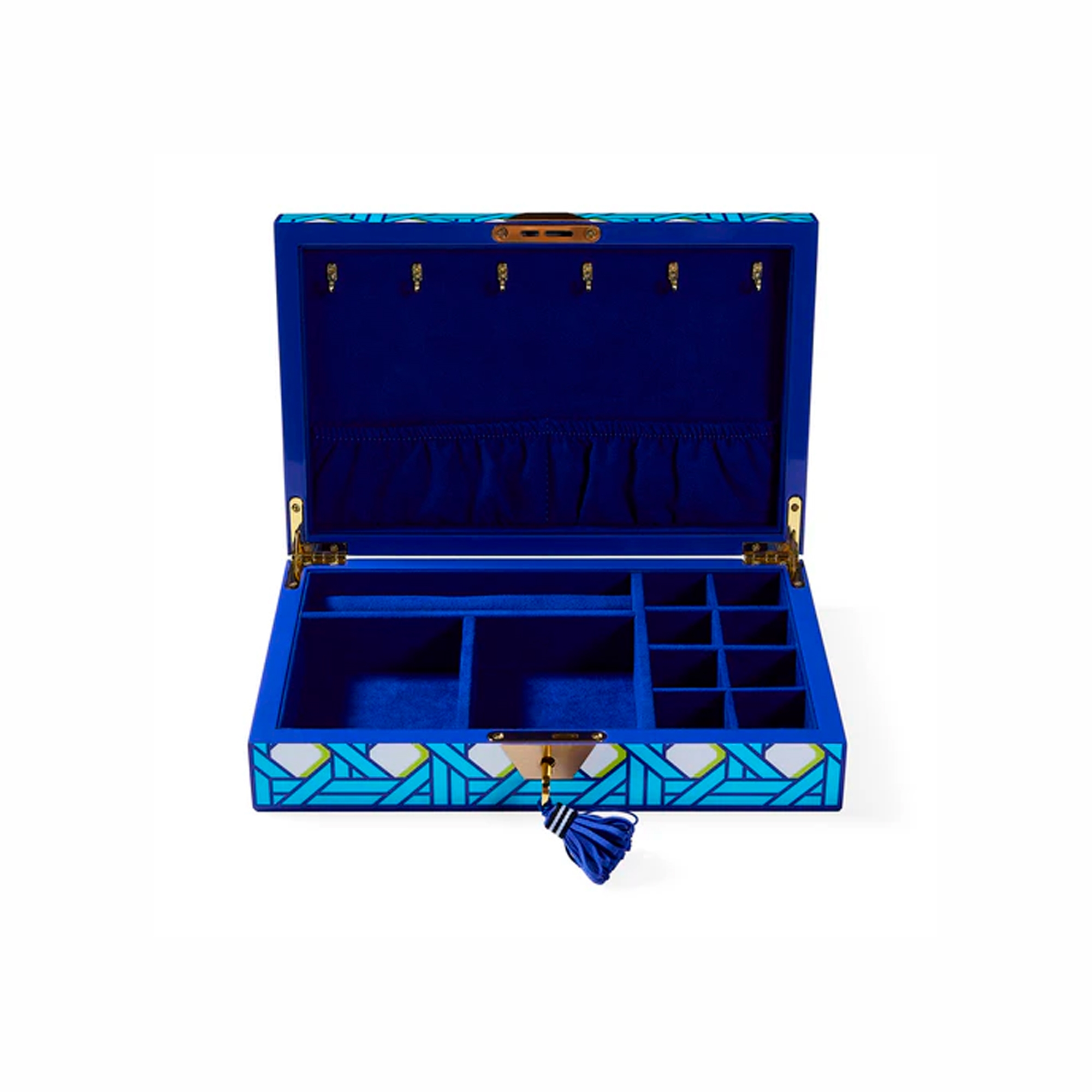 Скринька для прикрас Jonathan Adler “Basketweave Lacquer Jewelry Box”