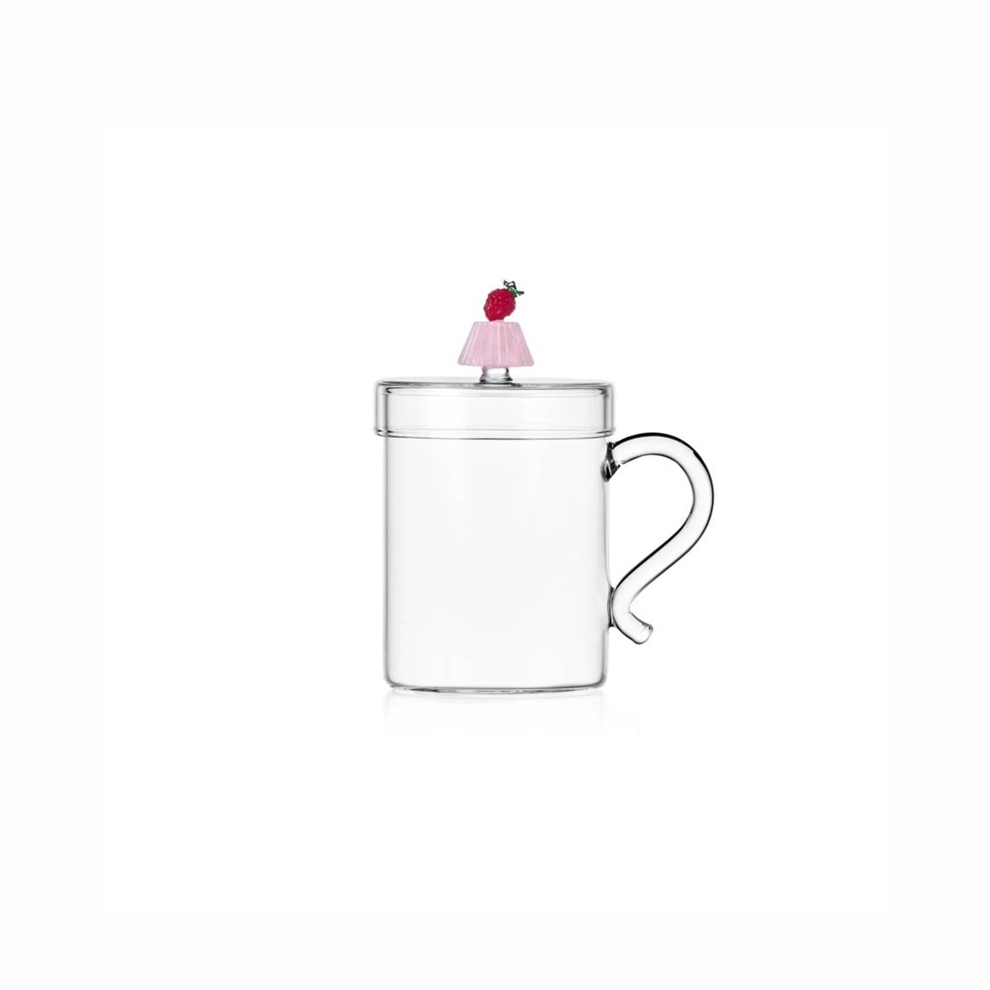 Горнятко Ichendorf Pâtisserie “Charlotte w/ Raspberry” з кришкою