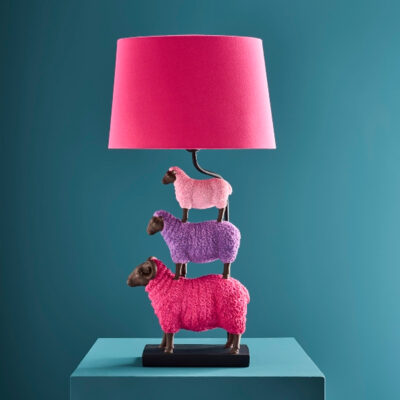 Настільна лампа Werner Voss Colorful Sheep з різнокольоровою вівцею