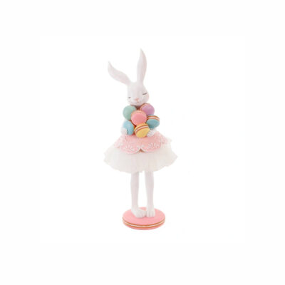 Декоративна фігурка GoodWill Bunny Girl Holding Macarons (Кролиця з макарунами)