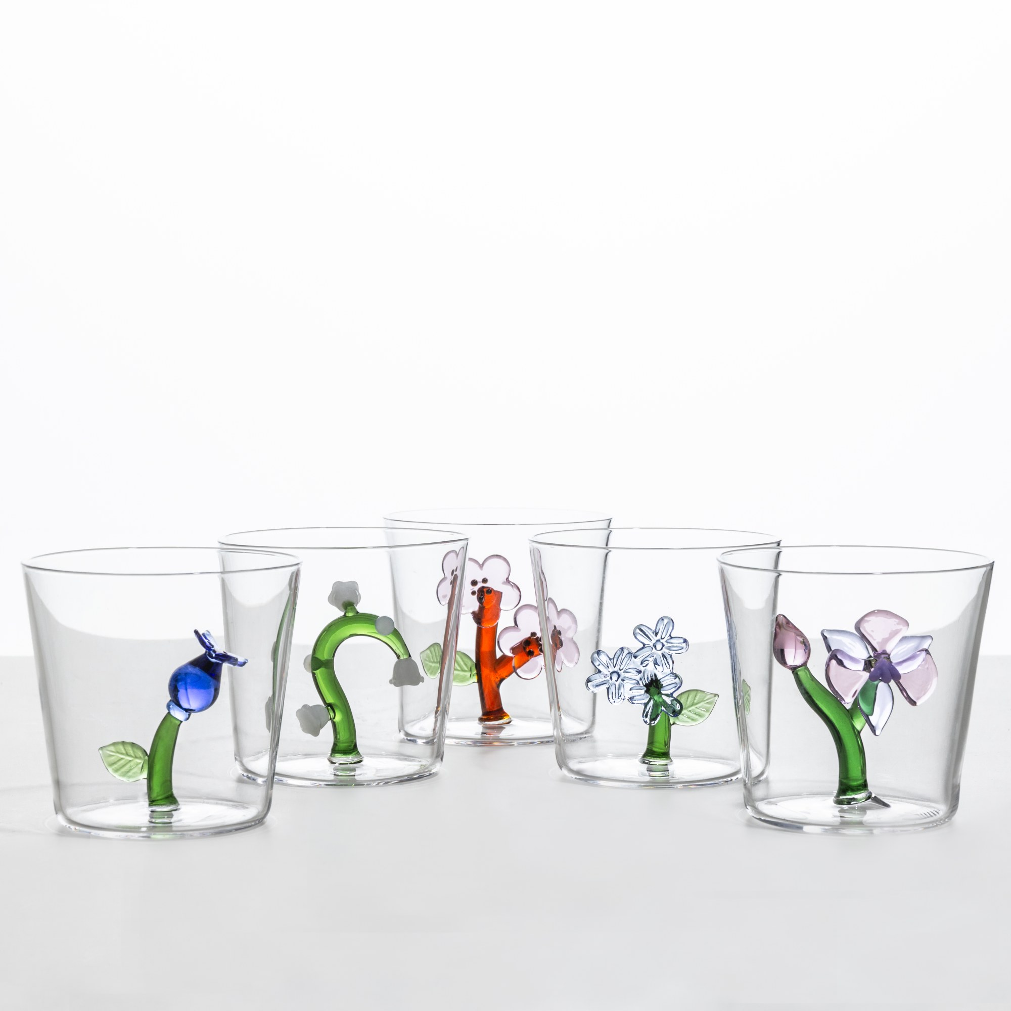 Ichendorf Склянка з білою квіткою BOTANICA, 8 см