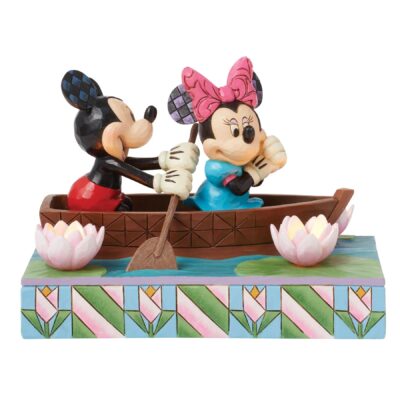 LED-фігурка Disney Міккі та Мінні «Човен кохання»
