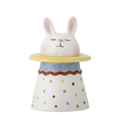 Bloomingville Банка з кришкою «Villja» Зайчик, кераміка, 19 см