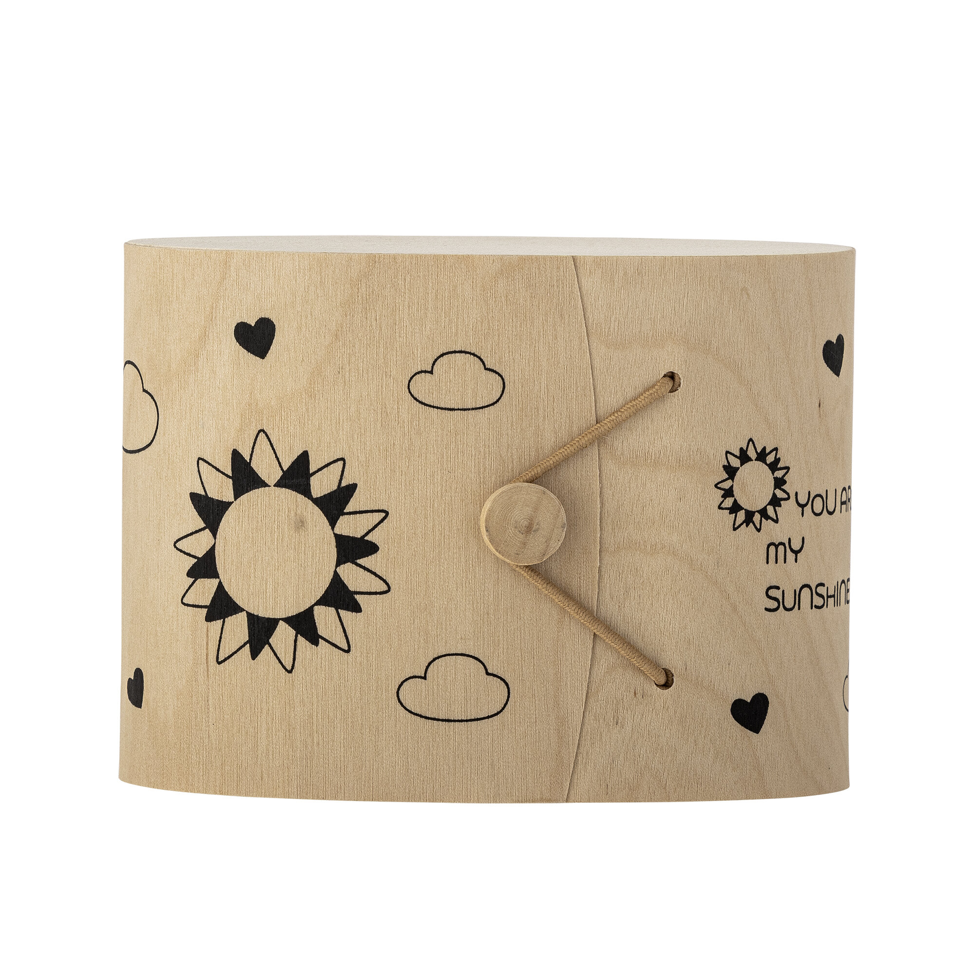 Bloomingville Чашка «Cloudy» You Are My Sunshine у подарунковій коробці, кераміка, 110 мл