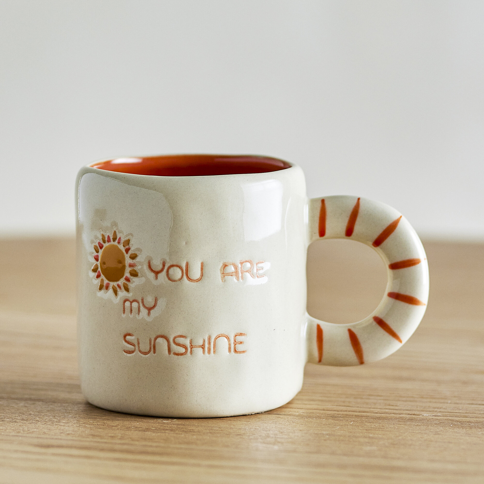 Bloomingville Чашка «Cloudy» You Are My Sunshine у подарунковій коробці, кераміка, 110 мл