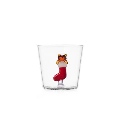 Ichendorf Склянка бурштиновий кіт TABBY CAT CHRISTMAS EDITION
