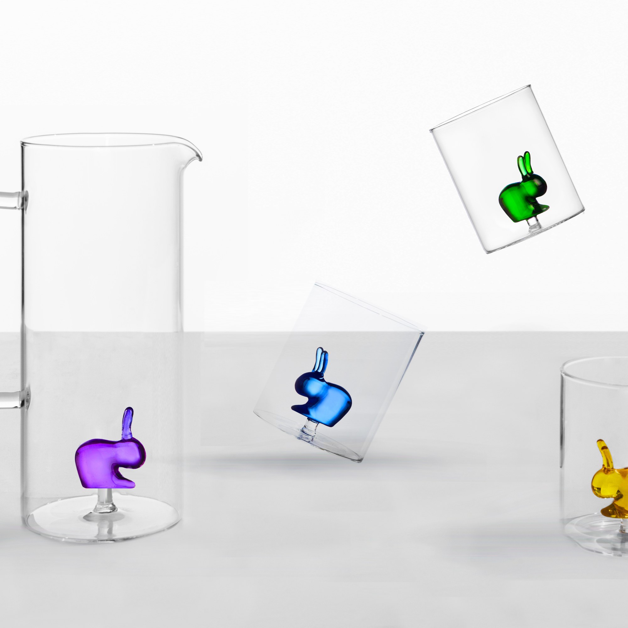 Ichendorf Склянка зелений кролик QEEBOO RABBIT