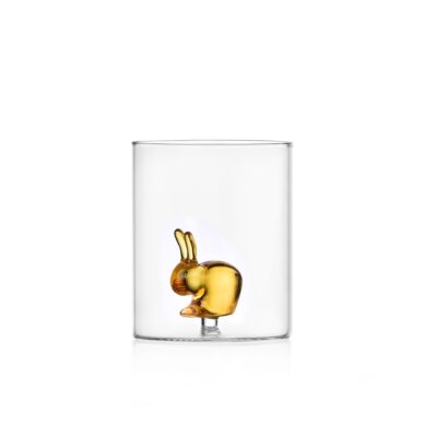 Ichendorf Склянка жовтий кролик QEEBOO RABBIT