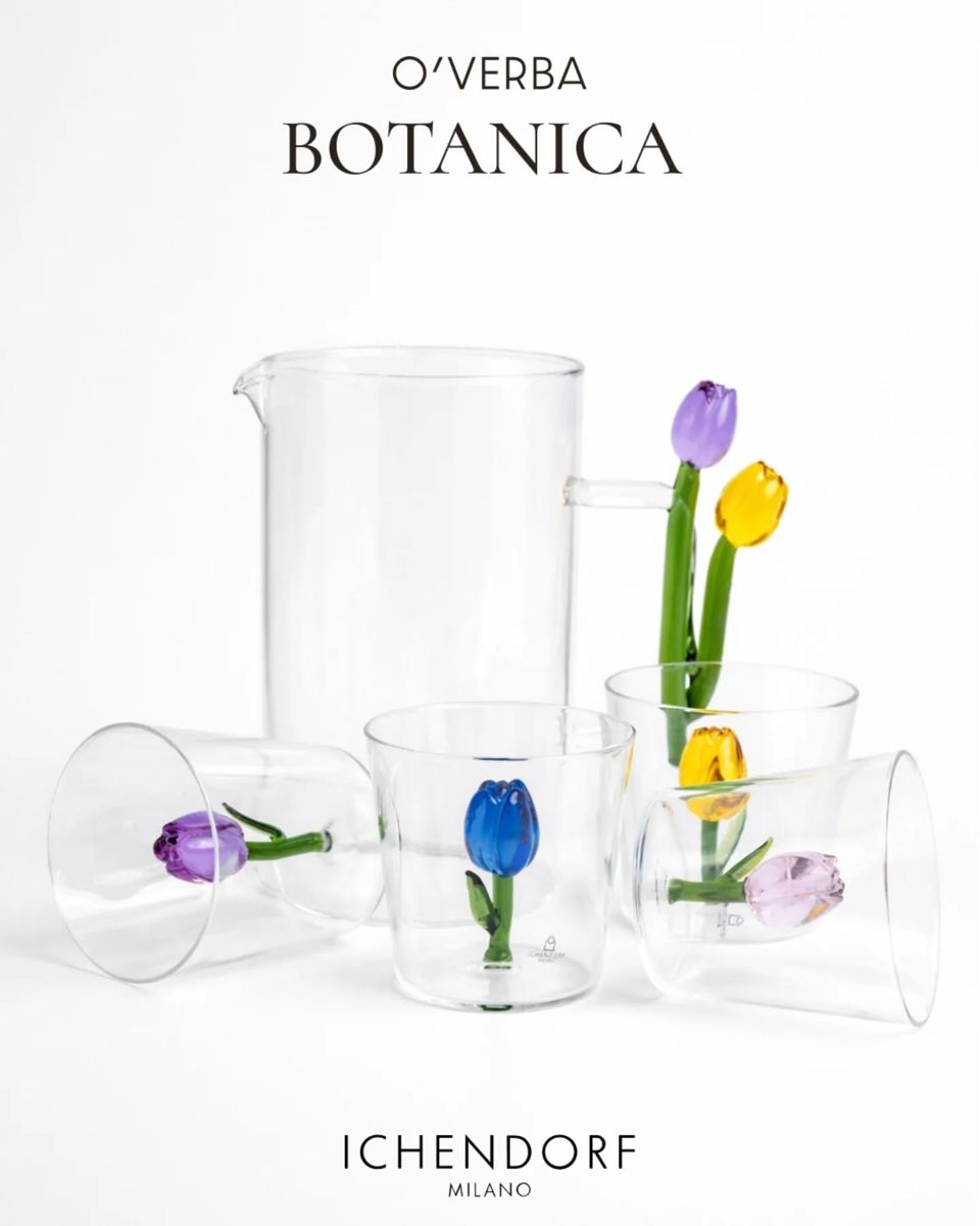 Botanica від Ichendorf: коли скло розквітає на вашому столі