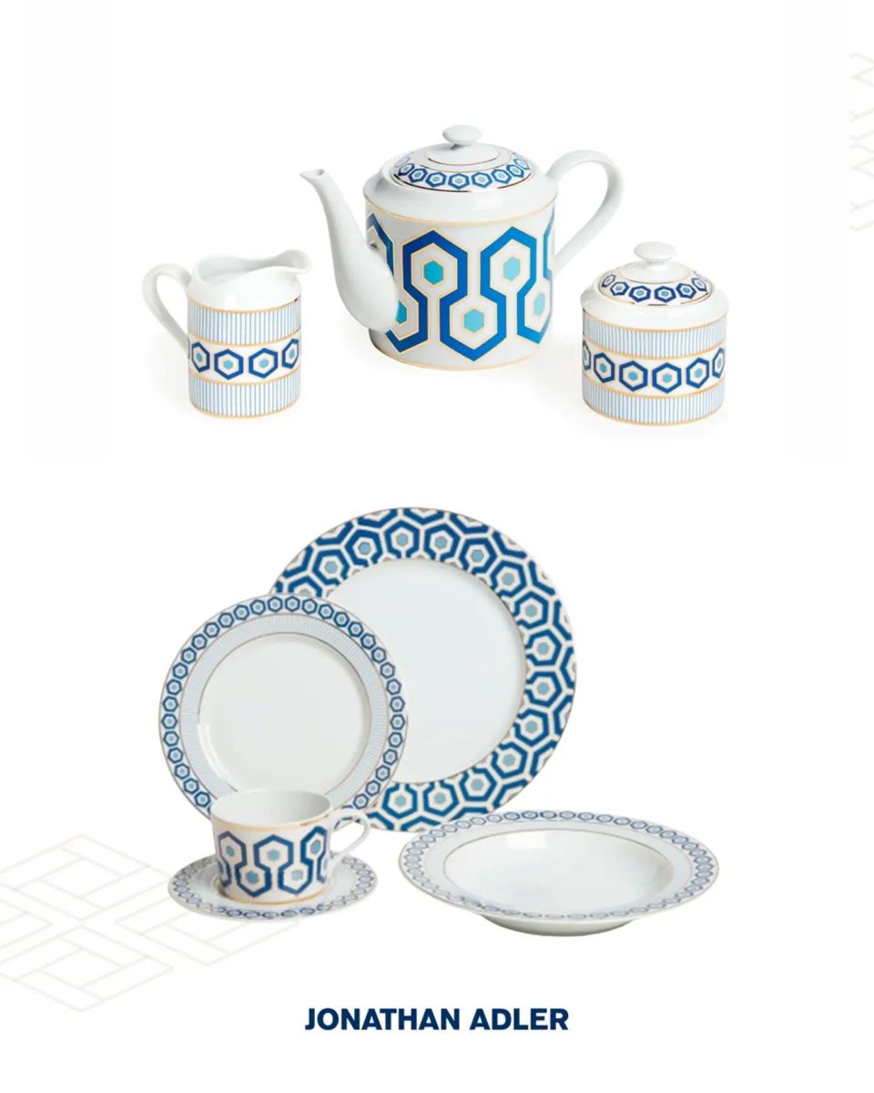 Newport і Druggist від Jonathan Adler: два характери столу